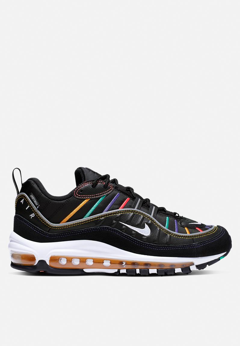 air max 98 premium black flash crimson kinetic green