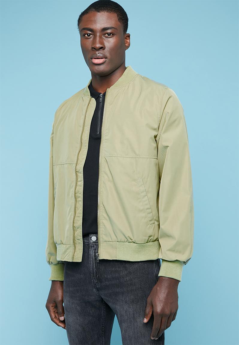 Lined bomber jacket - green Superbalist Jackets | Superbalist.com