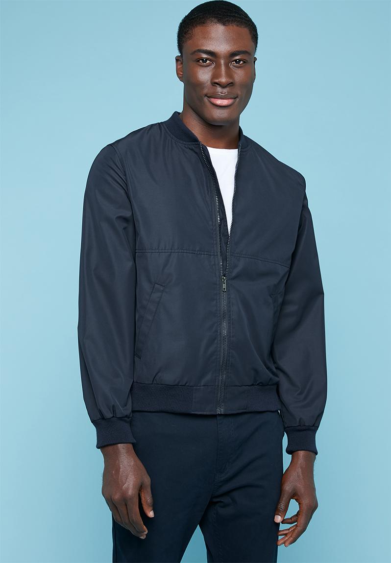 Lined bomber jacket - navy Superbalist Jackets | Superbalist.com