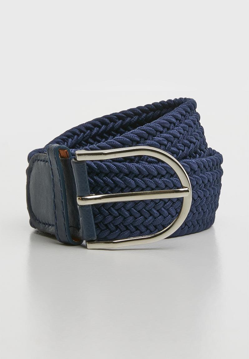 Retro webbing belt - navy Superbalist Belts | Superbalist.com