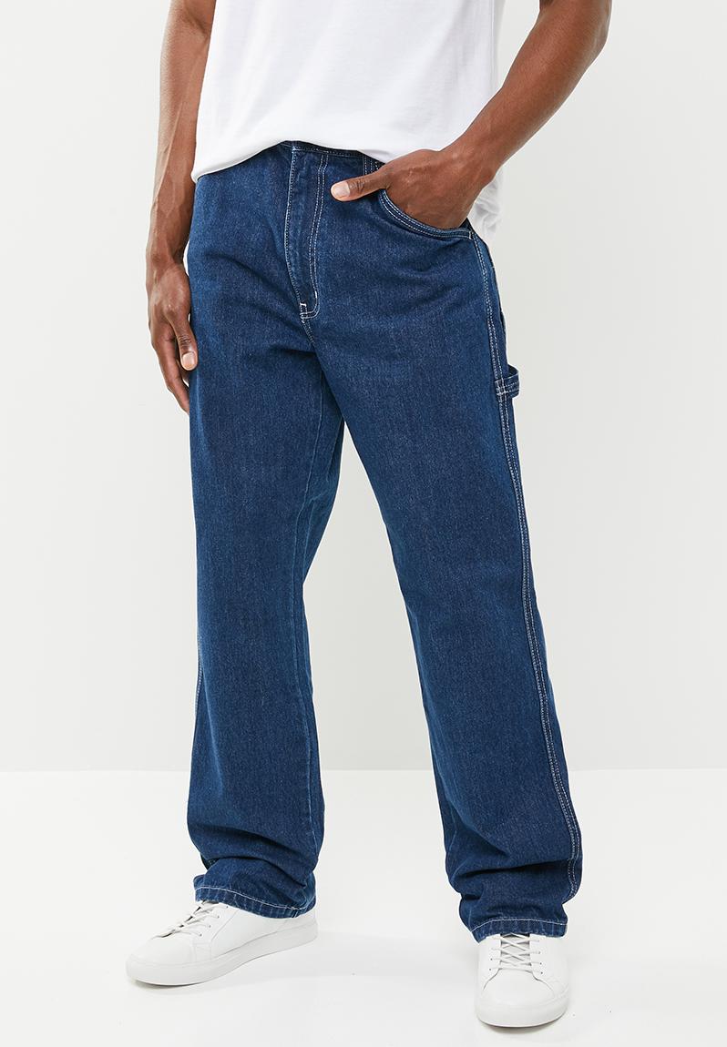 Boss of the road relaxed fit carpenter jeans - blue Lee Jeans ...