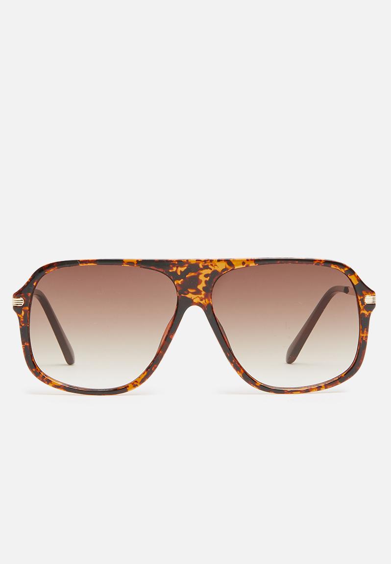 Naviator Sunglasses Brown Superbalist Eyewear 5819