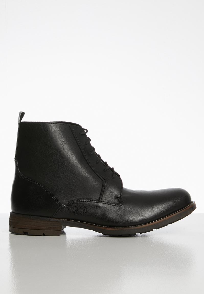 Xavier leather military boot - black Superbalist Boots | Superbalist.com