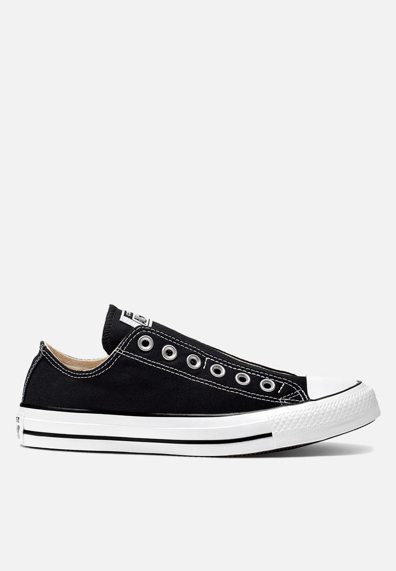 Chuck taylor all star slip - black/white/black Converse Sneakers ...