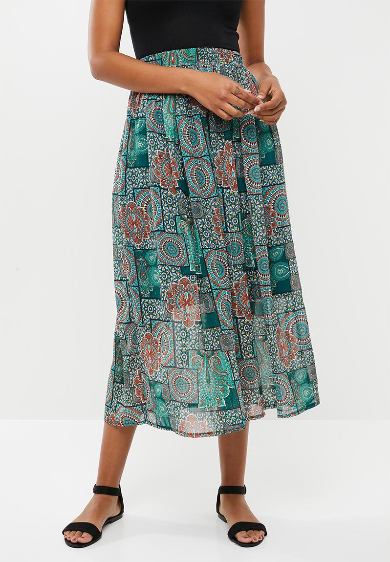 Midi flared skirt - print edit Skirts | Superbalist.com