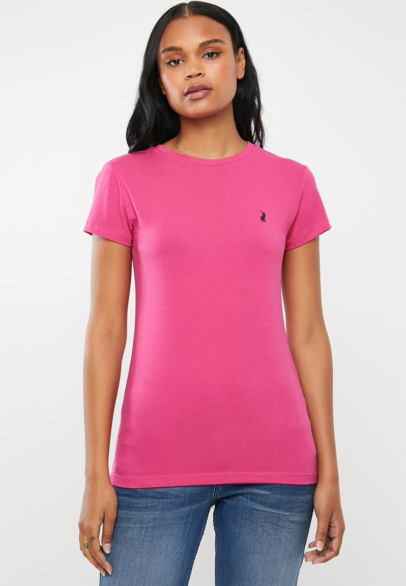 Allie pont stretch tee - cerise POLO T-Shirts, Vests & Camis ...