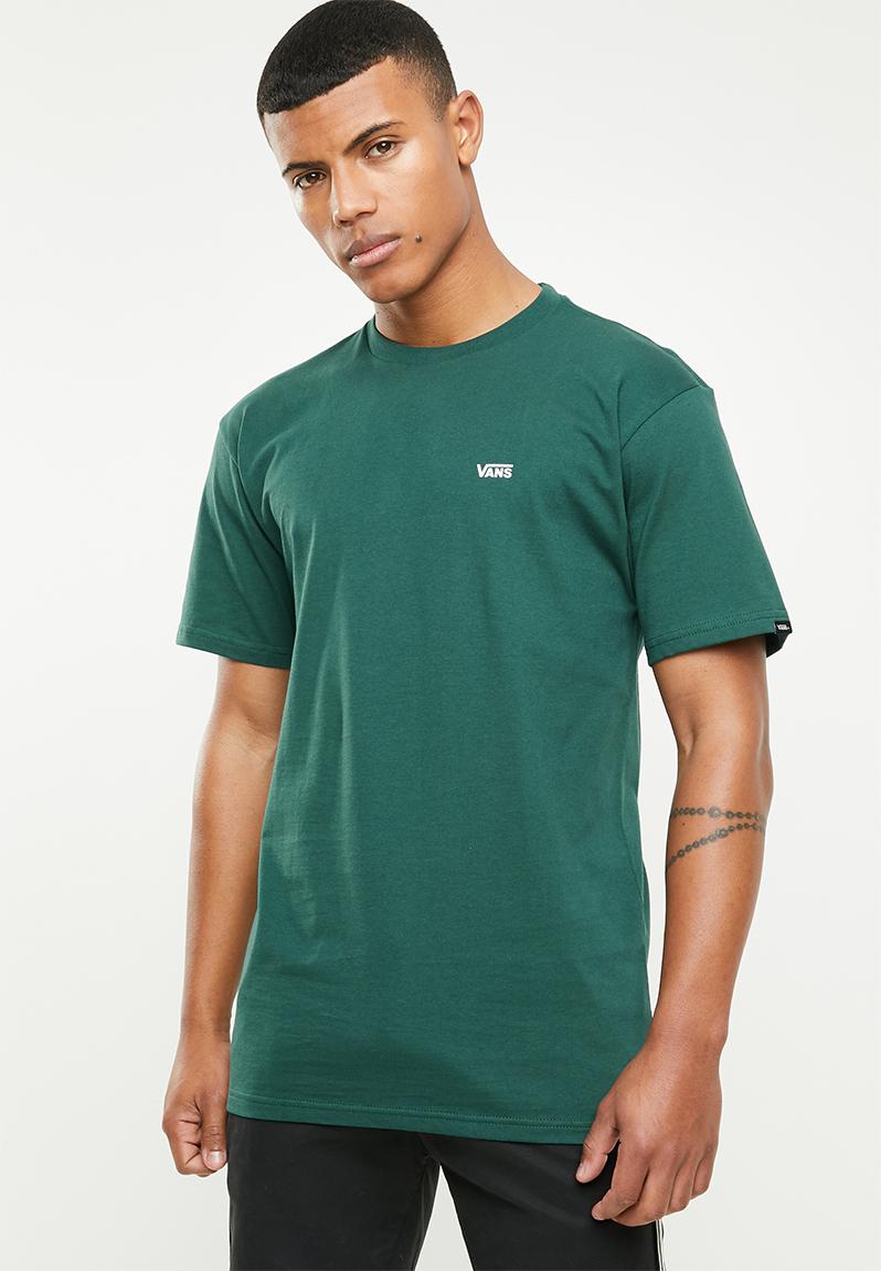 Left chest logo tee - green Vans T-Shirts & Vests | Superbalist.com