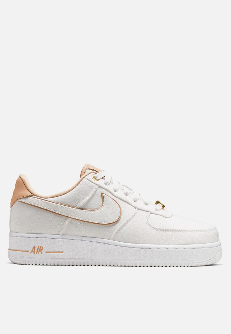 air force 1 07 lux white gold
