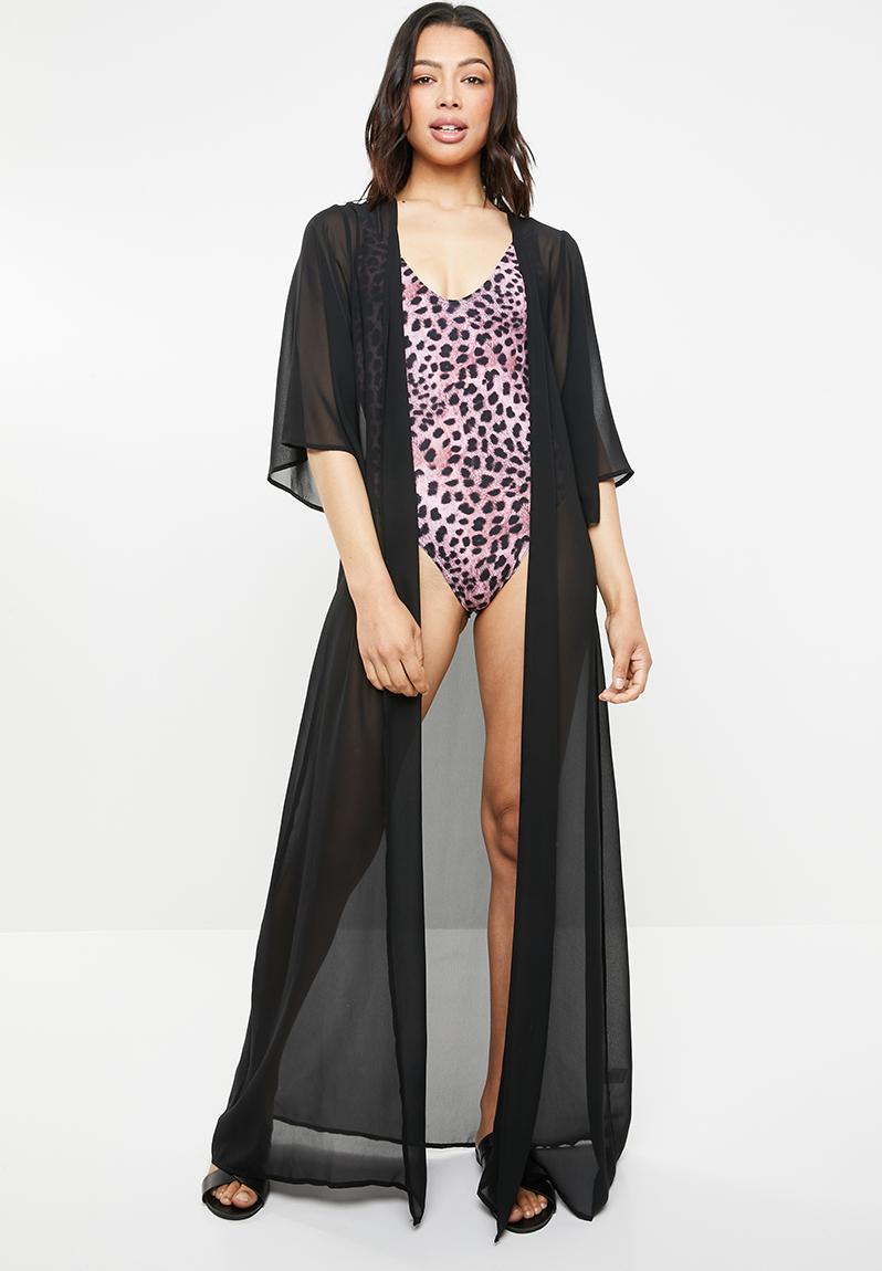 kimono chiffon cover up