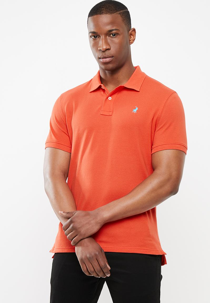 Carter custom fit short sleeve pique golfer - grenadine POLO T-Shirts ...