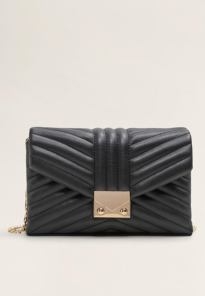 black shoulder bag mango