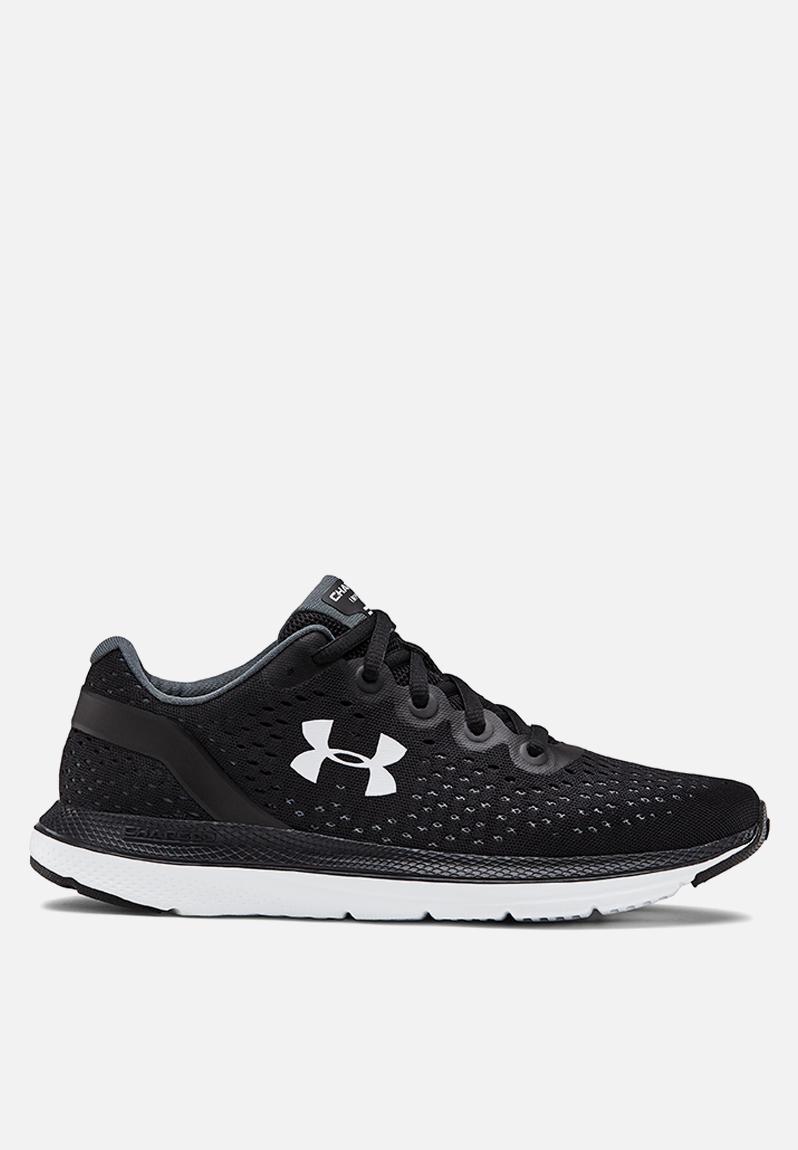Ua w charged impulse - 3021967-002 - black/white Under Armour Trainers ...