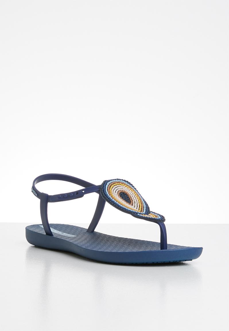 Class iii fem woven embellished t-strap sandal - blue Ipanema Sandals ...