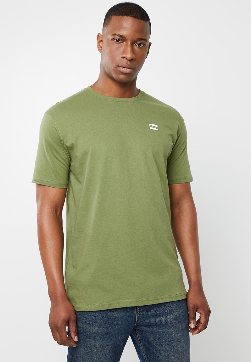 Essential single tee - moss green Billabong T-Shirts & Vests ...