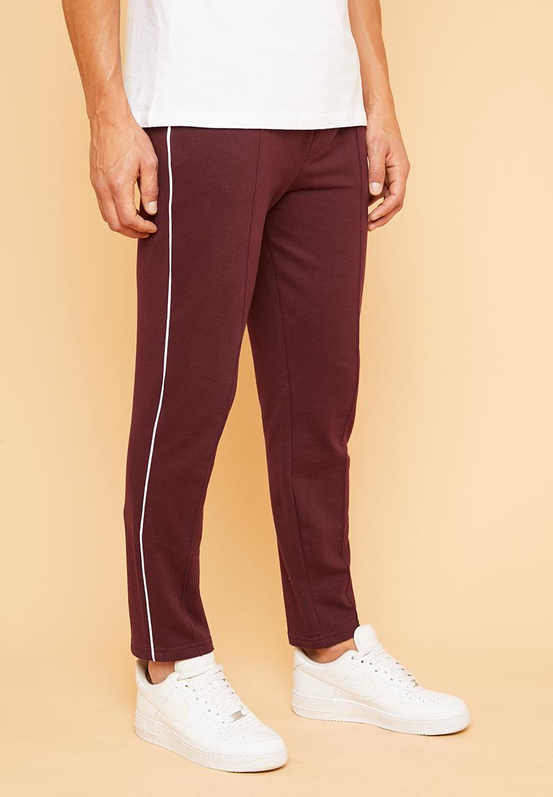 sweatpants burgundy