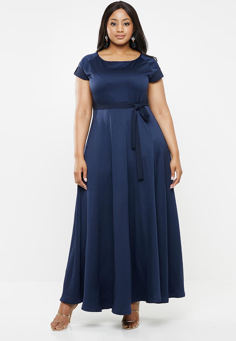 Plus size katya occasion dress - navy AMANDA LAIRD CHERRY Dresses ...