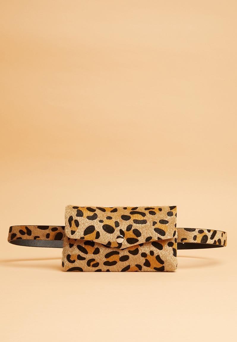 Leopard print belt bag - light tan Superbalist Bags & Purses ...