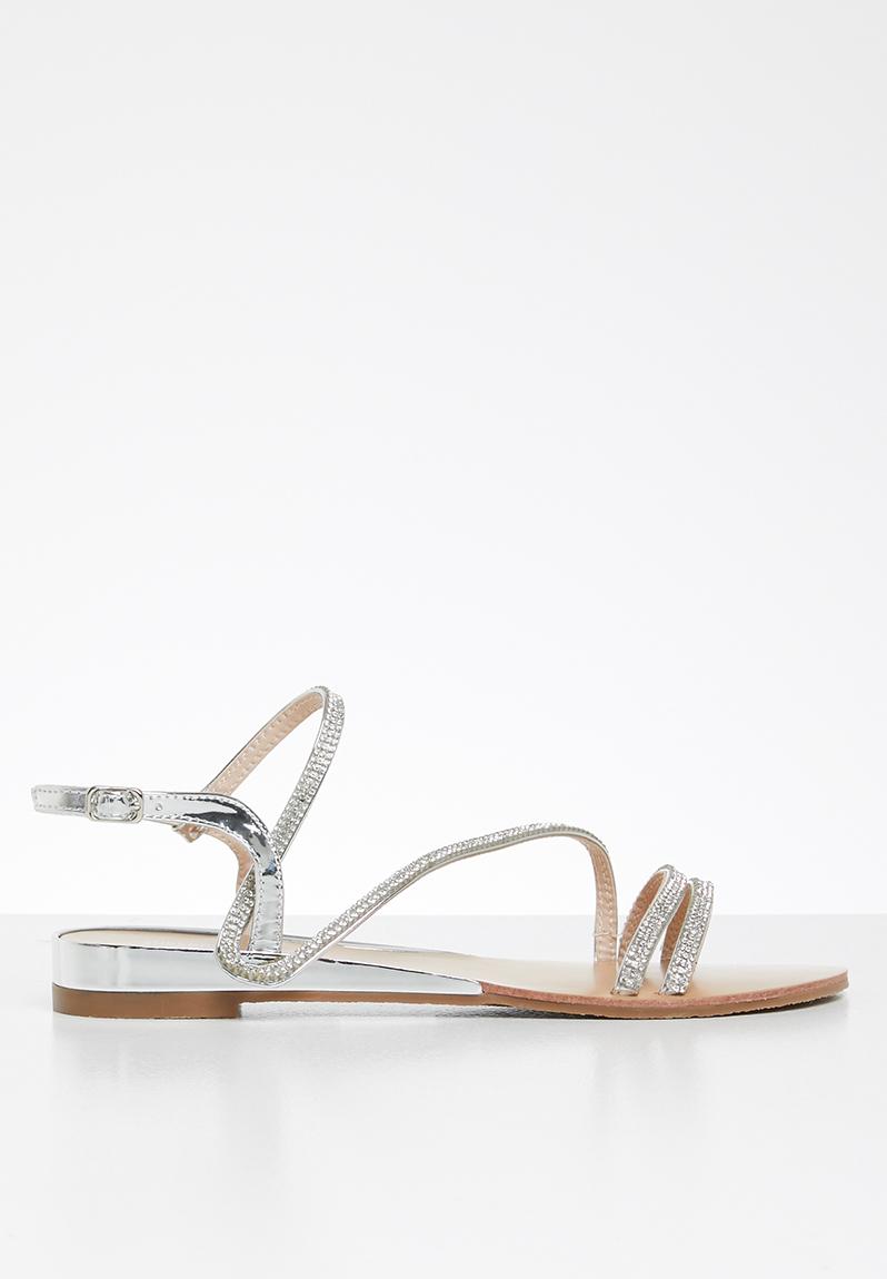 Samantha glitzy sandal - silver Superbalist Sandals & Flip Flops ...