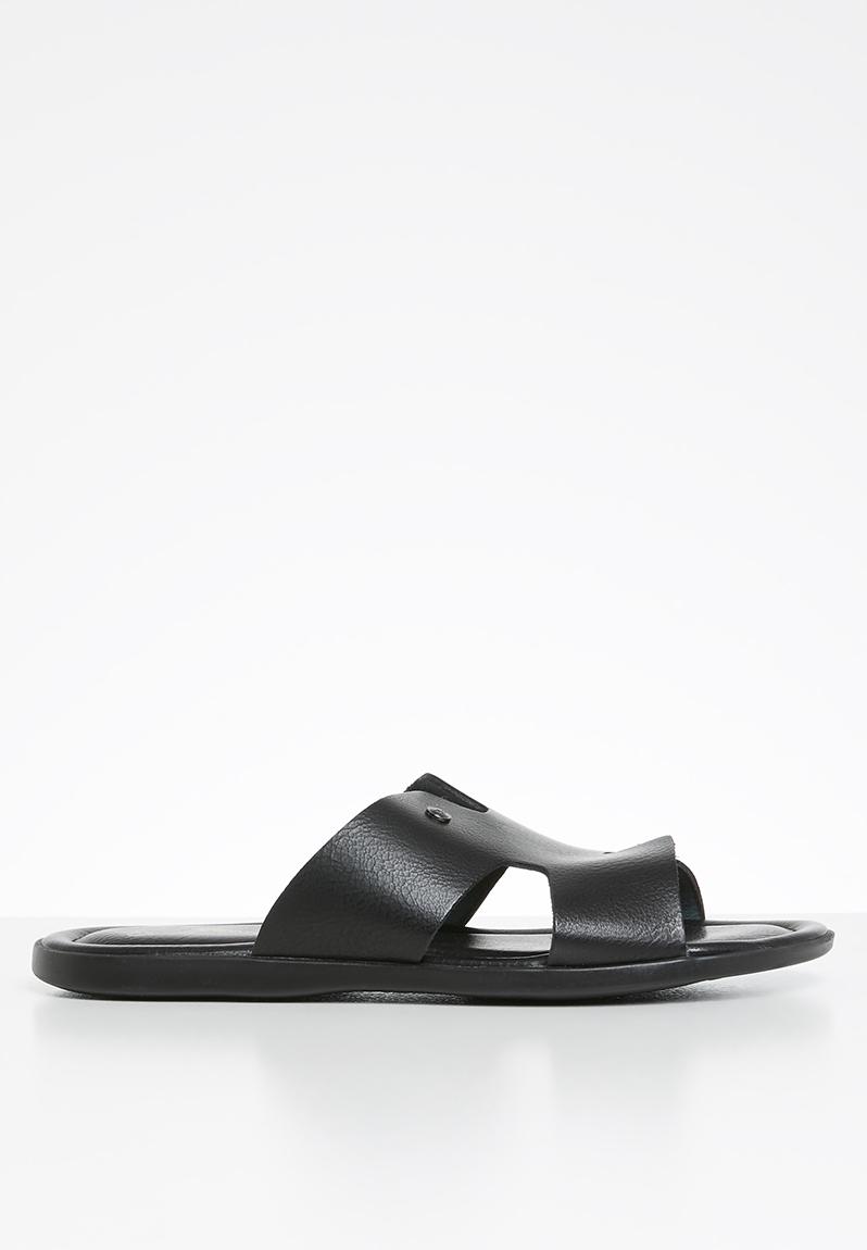 Ethan leather sandal - black POLO Sandals & Flip Flops | Superbalist.com