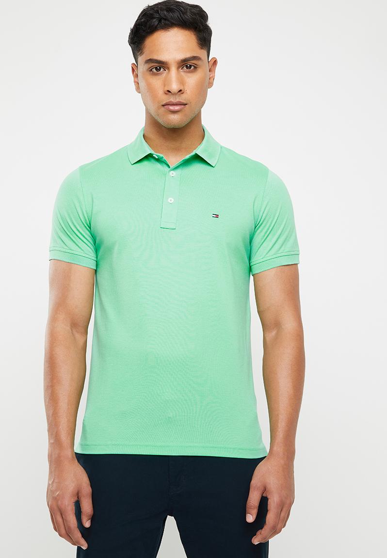 tommy slim polo