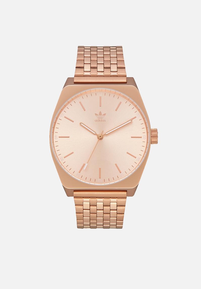 adidas watch rose gold