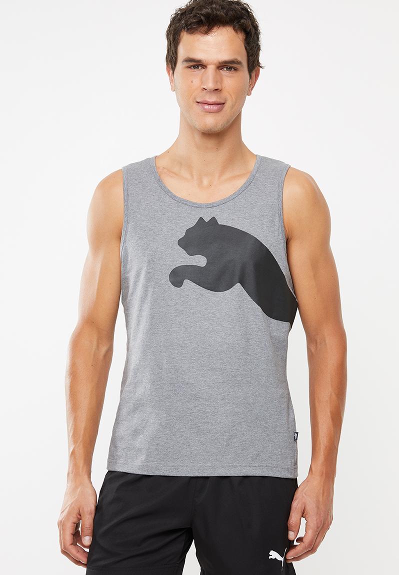Mens big cat sleeveless - grey PUMA T-Shirts | Superbalist.com
