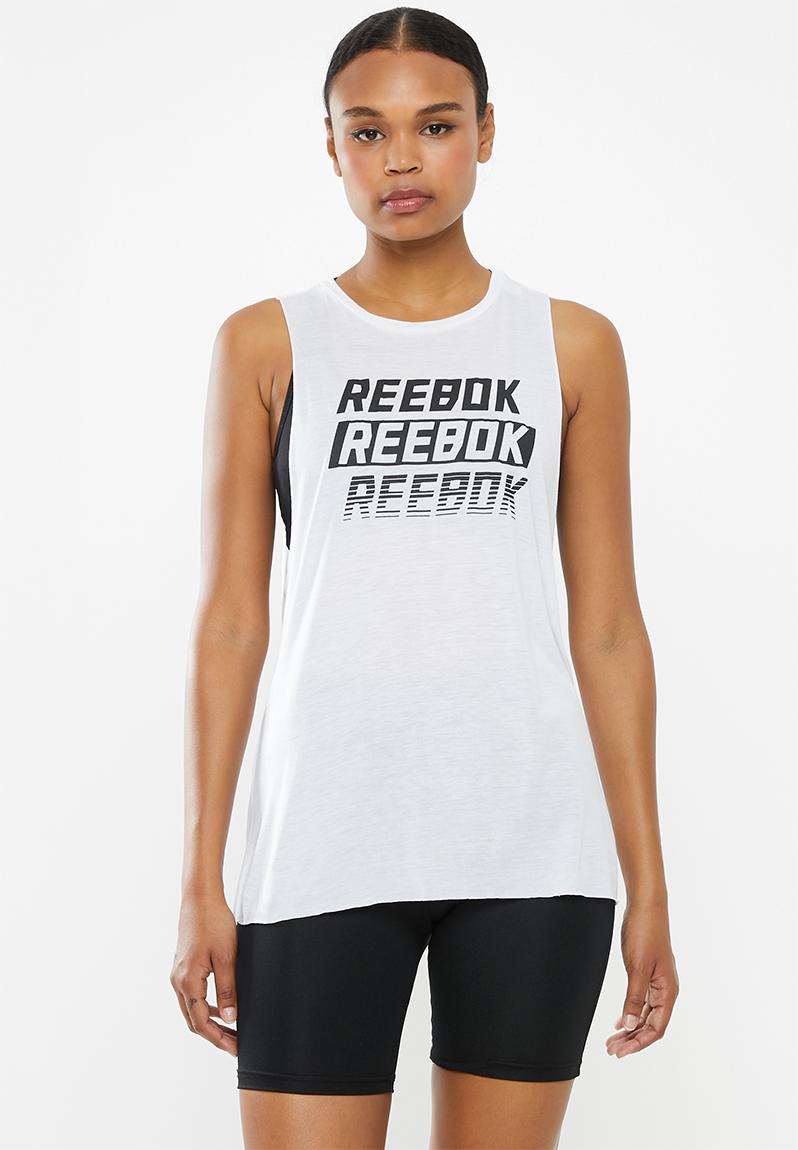 S Reebok Muscle - white Reebok T-Shirts | Superbalist.com