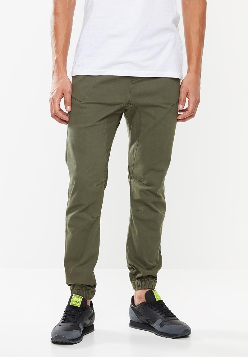 Drake cuffed pant - washed olive Cotton On Pants & Chinos | Superbalist.com