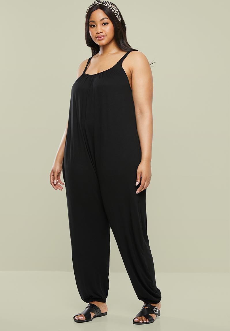 Strappy easy fitting jumpsuit - black Superbalist Dresses | Superbalist.com