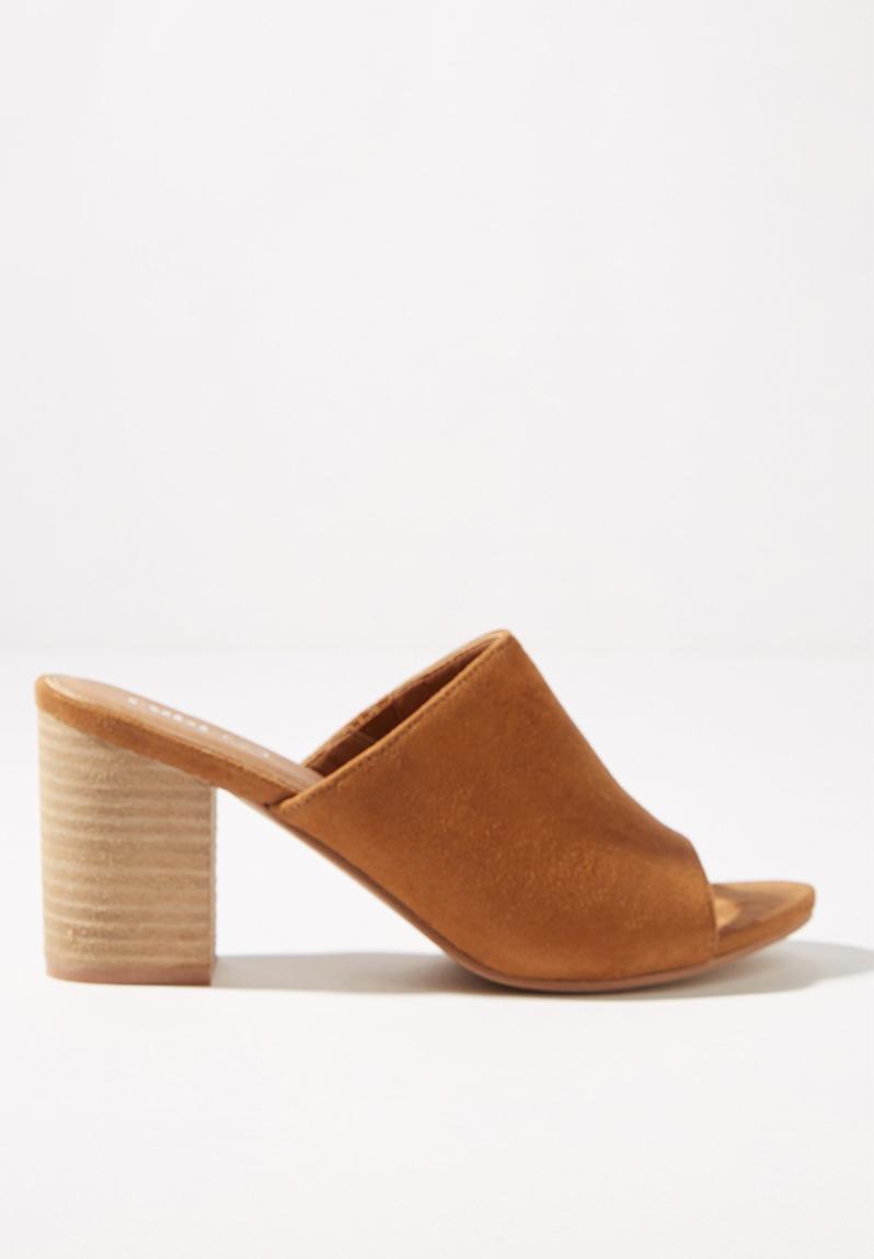 Colette heeled mule - dark tan Cotton On Heels | Superbalist.com
