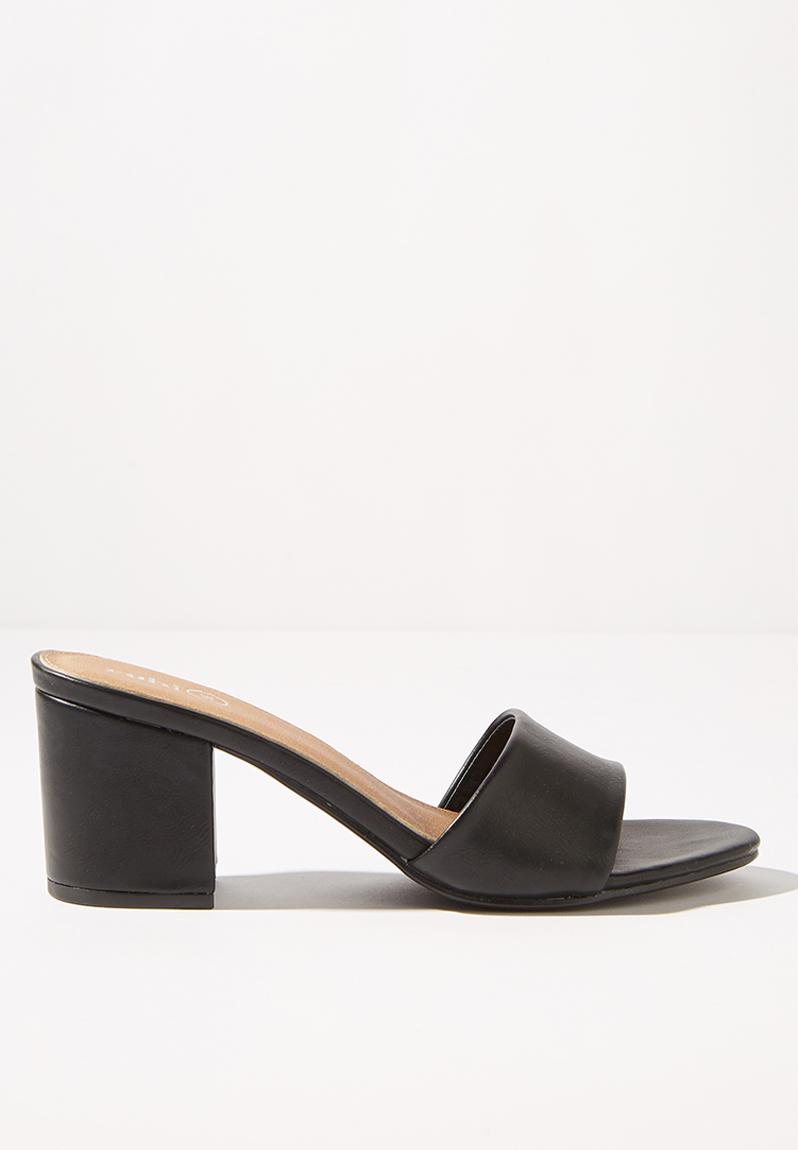 Claudia heel - black smooth Cotton On Heels | Superbalist.com