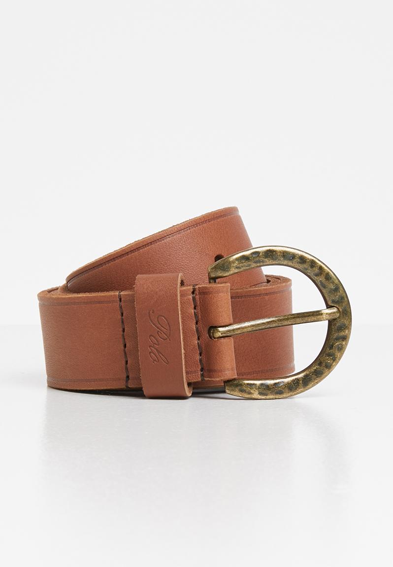 Charlie leather belt - tan POLO Belts | Superbalist.com