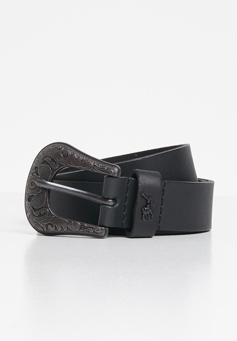 Jolene leather belt - black POLO Belts | Superbalist.com