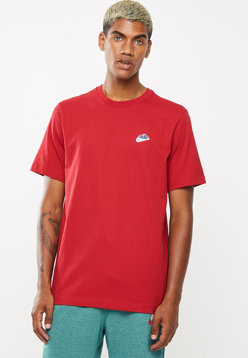 Heritage+ short sleeve tee - gym red Nike T-Shirts | Superbalist.com