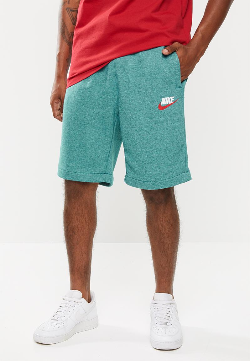 nike sweatpant shorts men