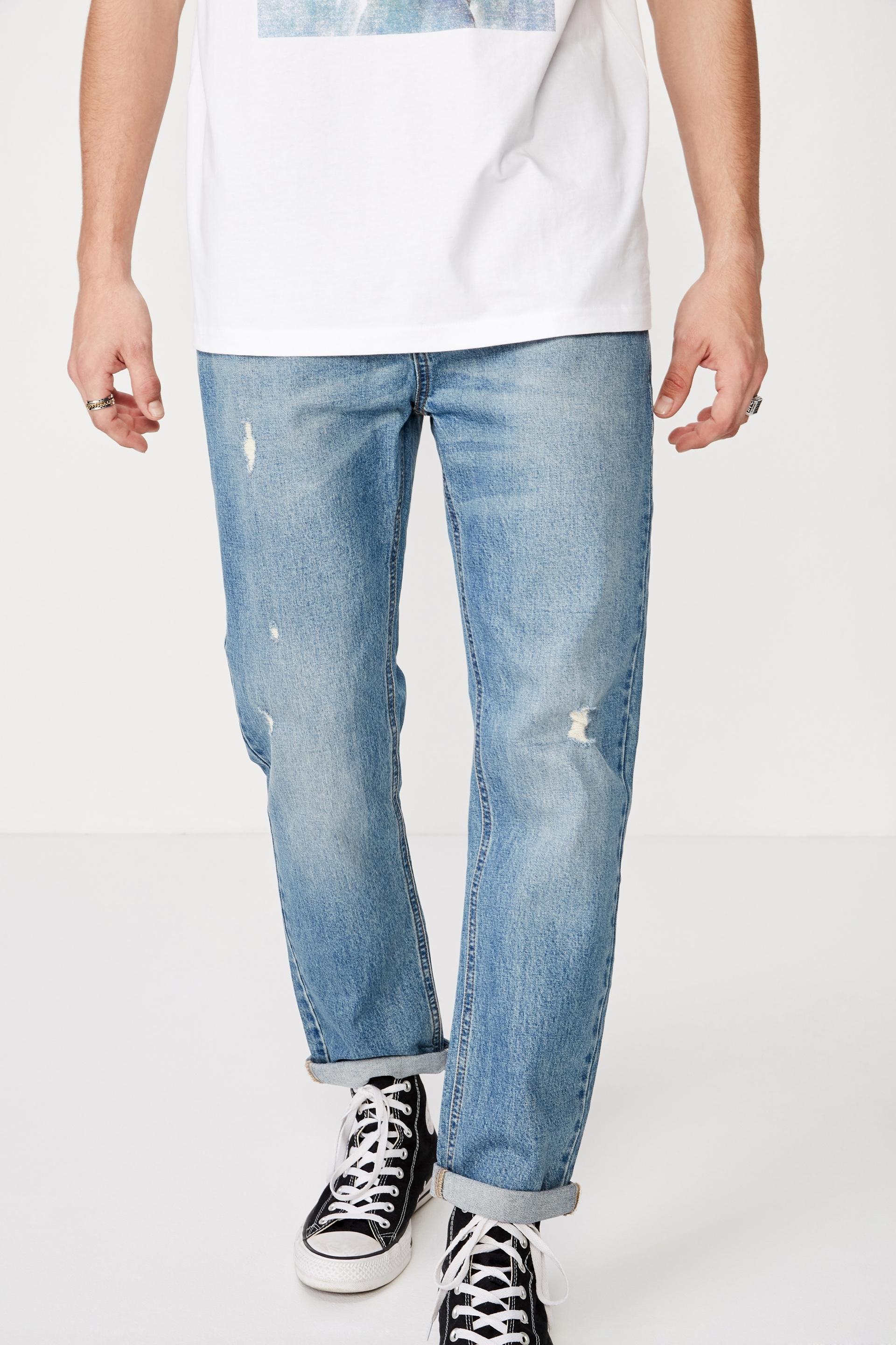 Relaxed tapered jean - mid blue Factorie Jeans | Superbalist.com
