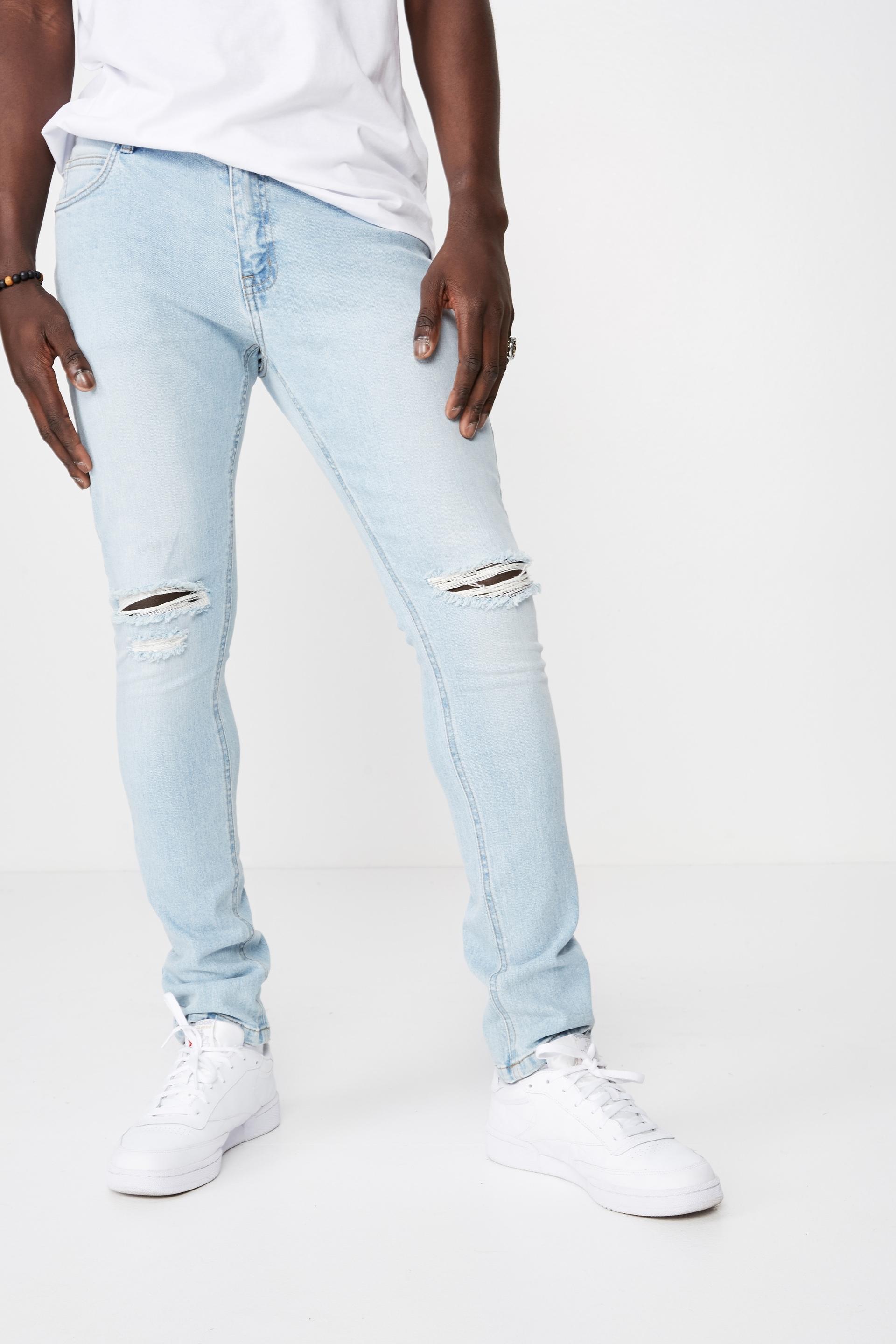 Skinny Leg Jean - Blue Denim