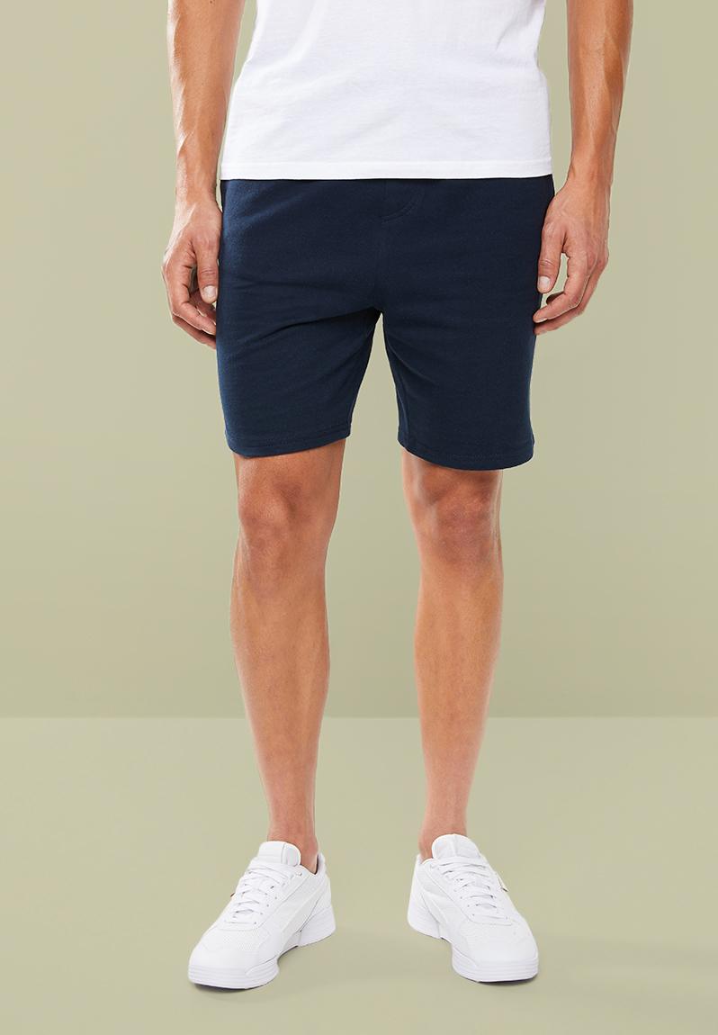 Basic slim fit sweat shorts - navy Superbalist Shorts | Superbalist.com