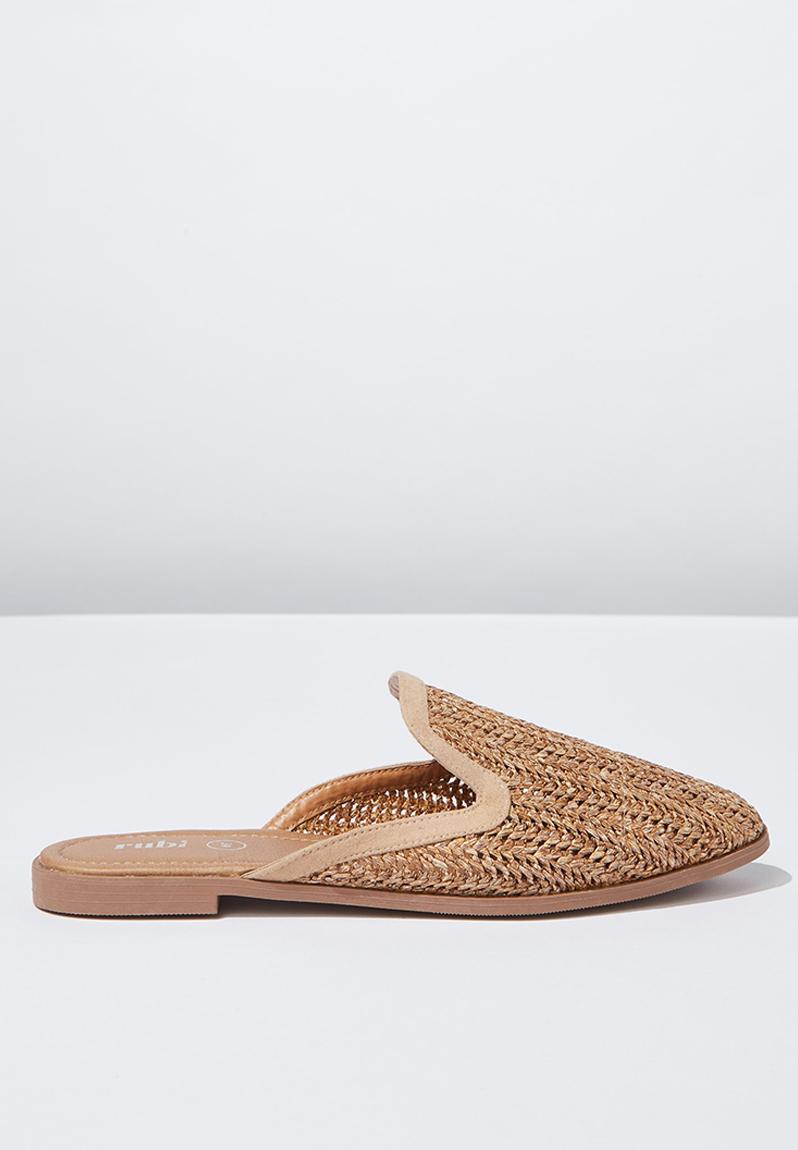 Shade raffia mule - tan Cotton On Pumps & Flats | Superbalist.com