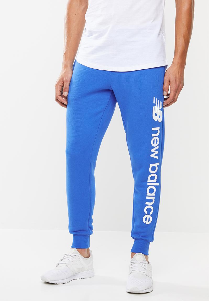 new balance sweatpants blue