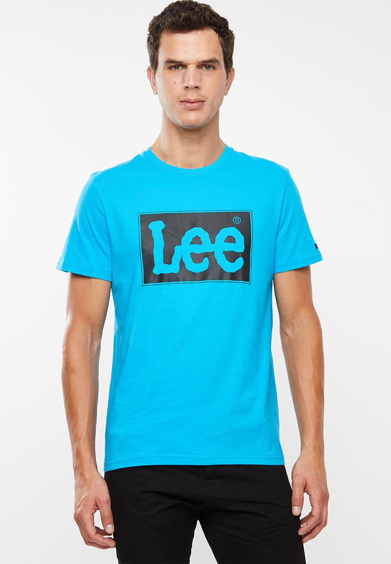 Block logo tee-blue Lee T-Shirts & Vests | Superbalist.com