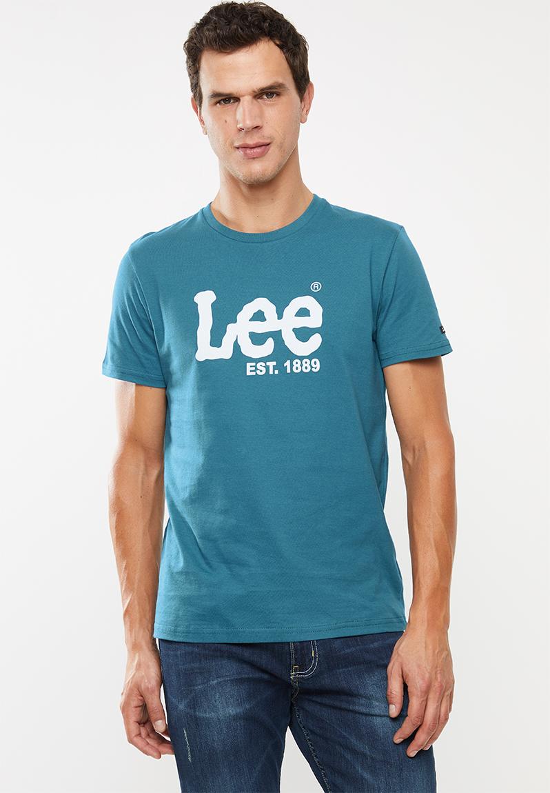 Lee Basic Tee Sea Turg Lee T Shirts And Vests