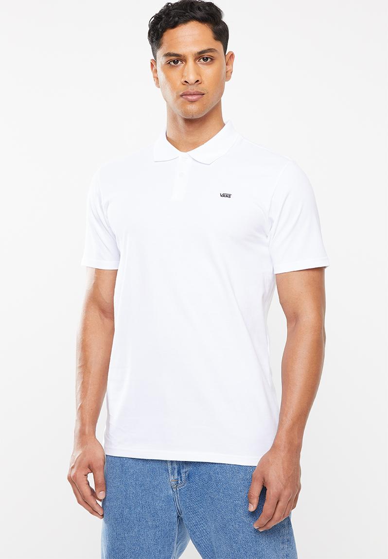 Vans classic polo - white Vans T-Shirts & Vests | Superbalist.com