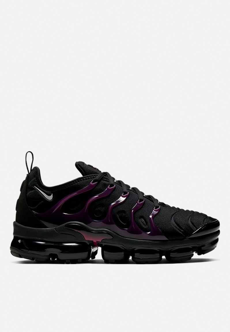 Air Vapormax Plus - 924453-021 - black/reflect silver-noble red Nike ...
