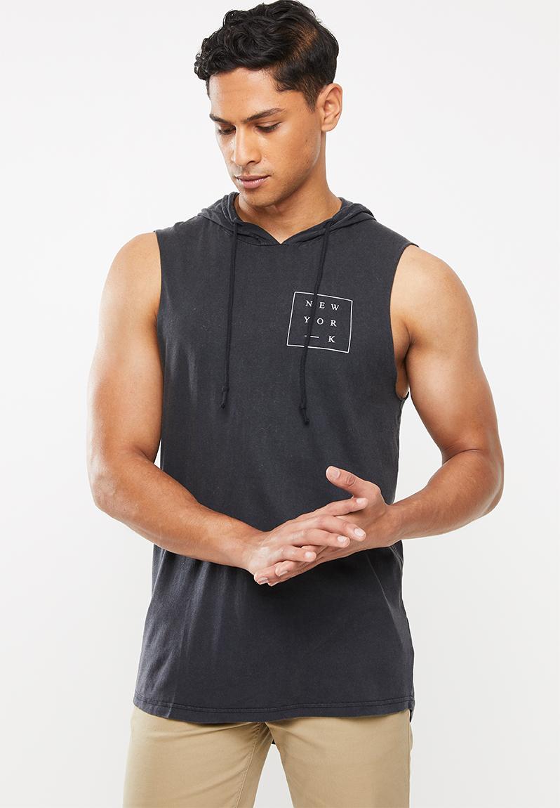 Hustle muscle vest - black Cotton On T-Shirts & Vests | Superbalist.com