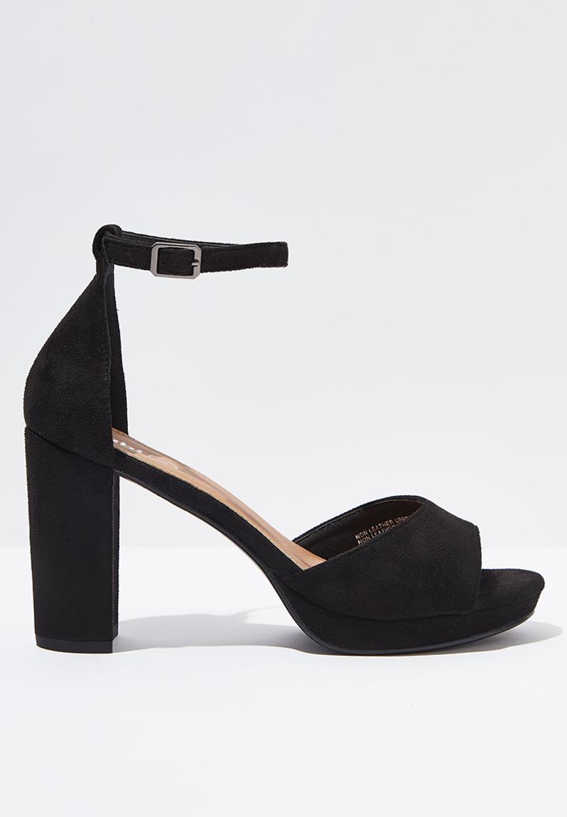 Garnet platform heel - black Cotton On Heels | Superbalist.com