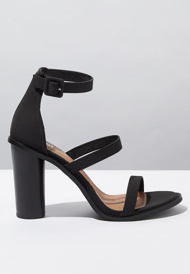 Lily block heel - black nubuck Cotton On Heels | Superbalist.com