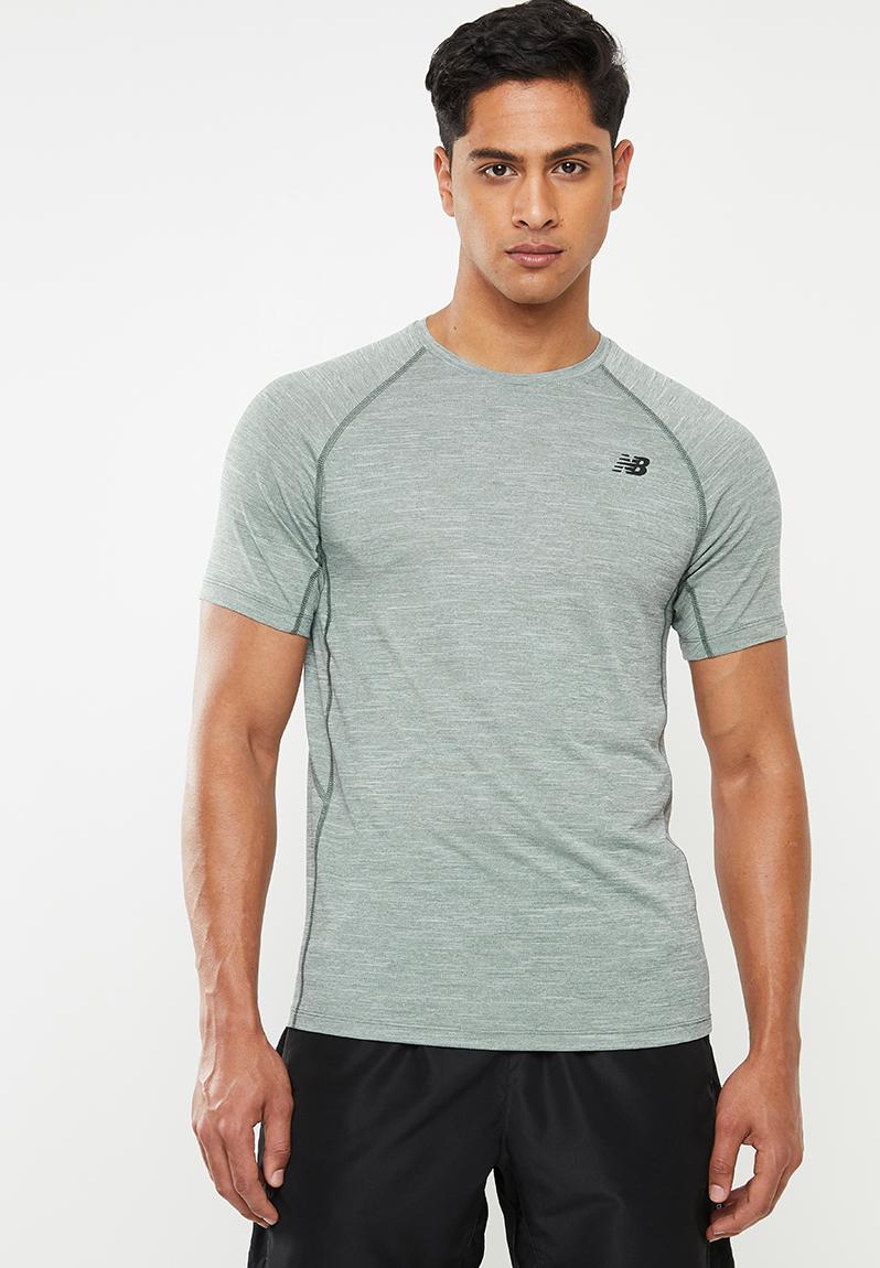 Tenacity short sleeve t-shirt - green New Balance T-Shirts ...