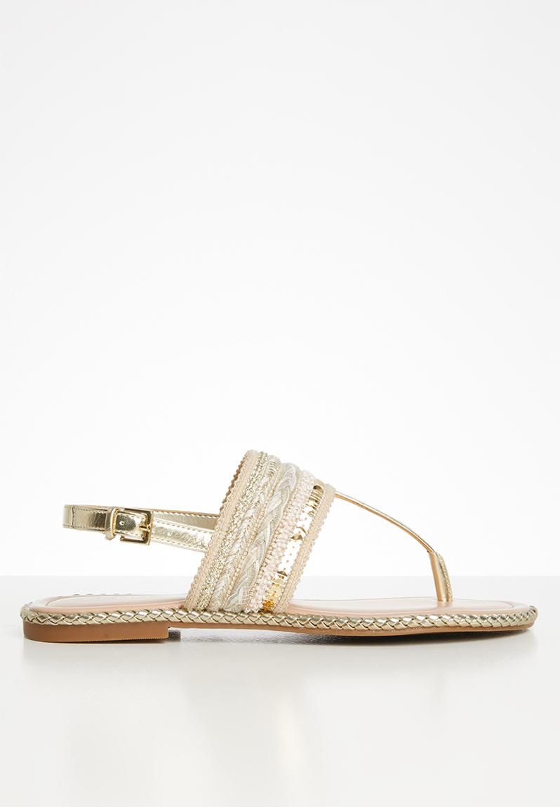 Abirawia sandal - 710 gold ALDO Sandals & Flip Flops | Superbalist.com