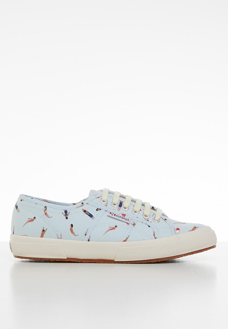 Superga 2750 fantasy cotu - blue sky / swimmer SUPERGA Sneakers ...